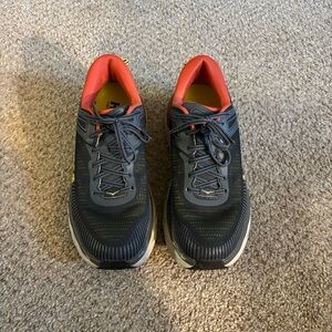 SOLD Men's Gray and Orange Athletic Shoes